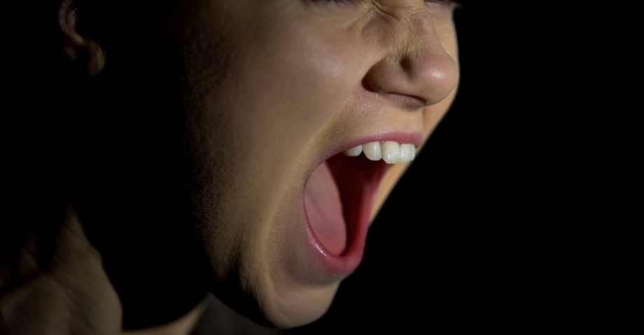 Woman screaming -  Emotional Release