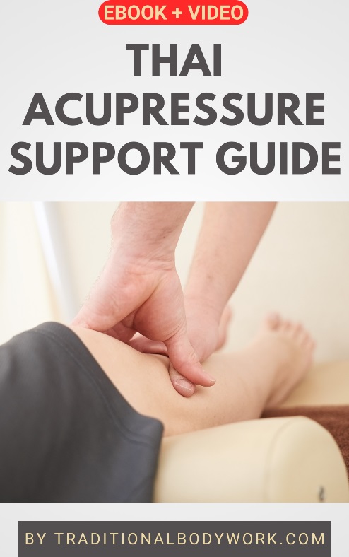 eBook cover for Thai Acupressure Support Guide