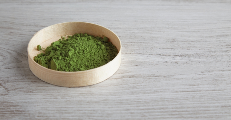 Matcha powder box